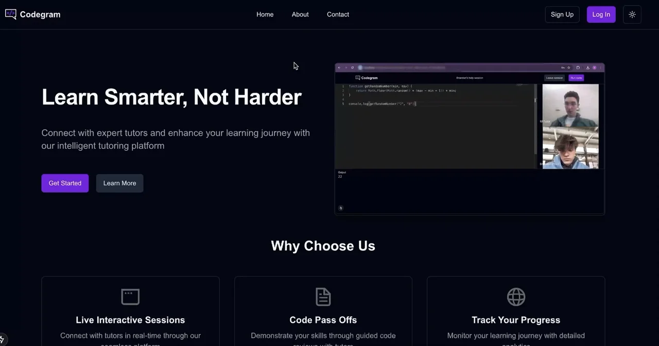 Codegram screenshot